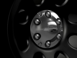 chevrolet tahoe police rim Model 3D