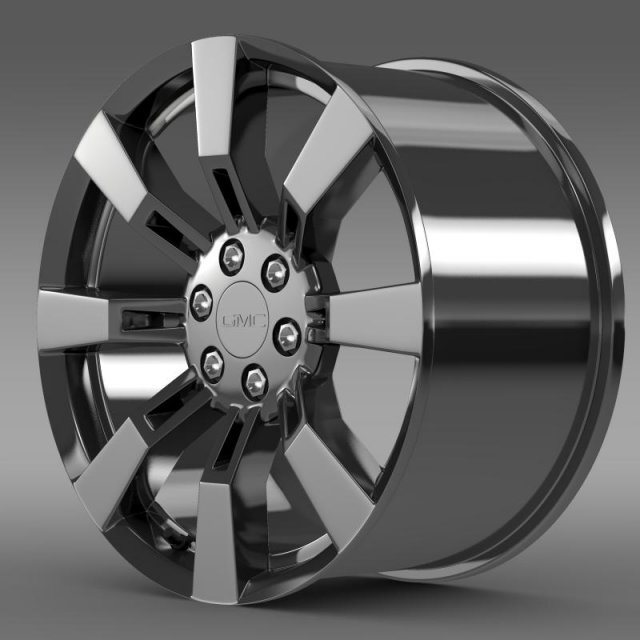 gmc denali hybrid rim Modello 3D .c4d .max .obj .3ds .fbx .stl .blend 