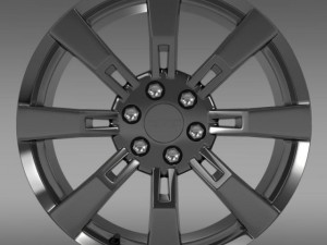 gmc denali hybrid rim Modello 3D