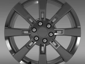 gmc denali hybrid rim 3D Model