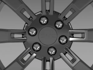 gmc denali hybrid rim 3D Model