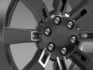 gmc denali hybrid rim Modello 3D