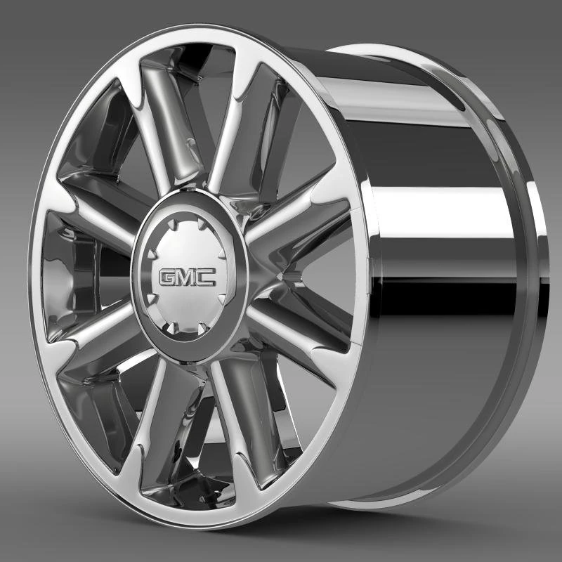 gmc denali rim 3D Model .c4d .max .obj .3ds .fbx .stl .blend