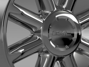 gmc denali rim Modelo 3D