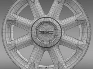 gmc denali rim 3D Model