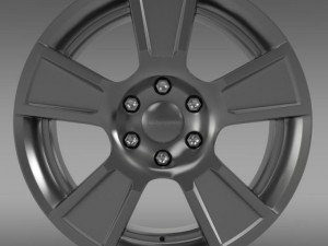 gmc sierra regular cab rim 3D Model