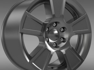 gmc sierra regular cab rim 3D Model
