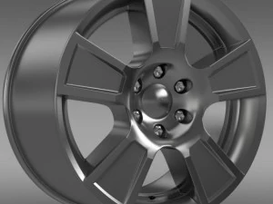gmc sierra regular cab rim 3D Model