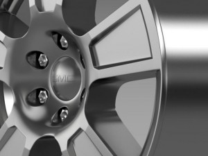 gmc sierra regular cab rim 3D Model