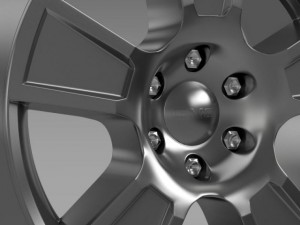 gmc sierra regular cab rim 3D Model