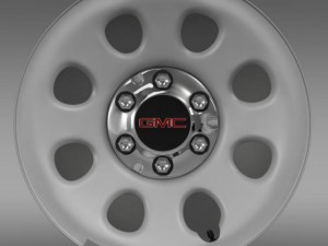 gmc yukon police rim 3D Model