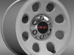 gmc yukon police rim 3D Model