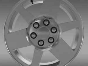 gmc yukon xfe rim 3D 模型