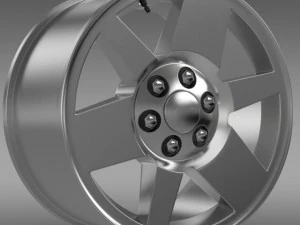gmc yukon xfe rim 3D Model