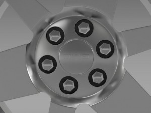 gmc yukon xfe rim 3D 模型