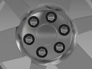 gmc yukon xfe rim 3D Model