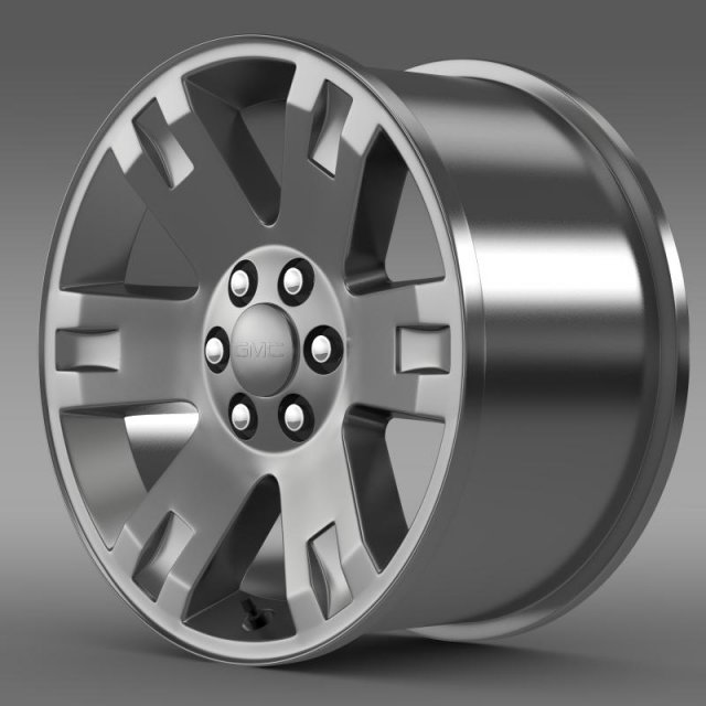gmc yukon xl rim 3D Model .c4d .max .obj .3ds .fbx .stl .blend