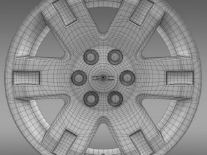 gmc yukon xl rim 3D Model