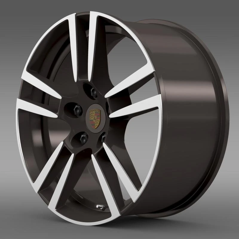 porsche 911 cabriolet turbo rim 3D Model .c4d .max .obj .3ds .fbx .stl .blend 