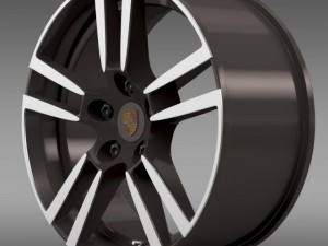 porsche 911 cabriolet turbo rim 3D Model