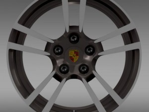 porsche 911 cabriolet turbo rim 3Dモデル