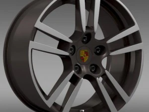 porsche 911 cabriolet turbo rim 3D Model
