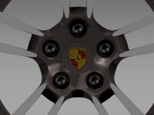 porsche 911 cabriolet turbo rim 3Dモデル