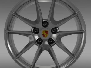porsche 911 carerra 4 rim 3Dモデル