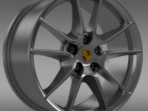 porsche 911 carerra 4 rim 3D Model