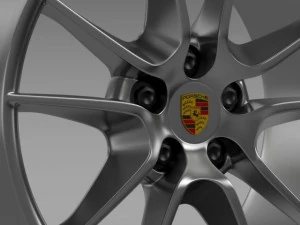 porsche 911 carerra 4 rim 3D Model