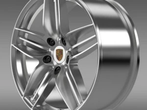 porsche 911 carrera 4s кабріолет диск 3D Модель