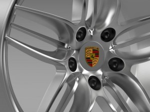 porsche 911 carerra 4s cabriolet rim 3D Model