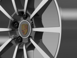 porsche 911 carerra 4s rim Model 3D