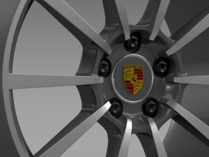 porsche 911 carerra 4s rim Model 3D