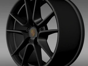 porsche 911 carrera эксклюзивный диск 3D Модель