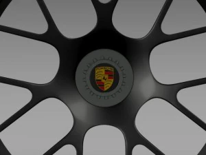 porsche 911 carerra gts rim 3D Model