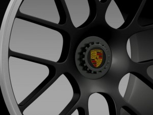 porsche 911 carerra gts rim Modelo 3D