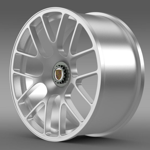 porsche 911 turbo rim Modello 3D .c4d .max .obj .3ds .fbx .stl .blend 