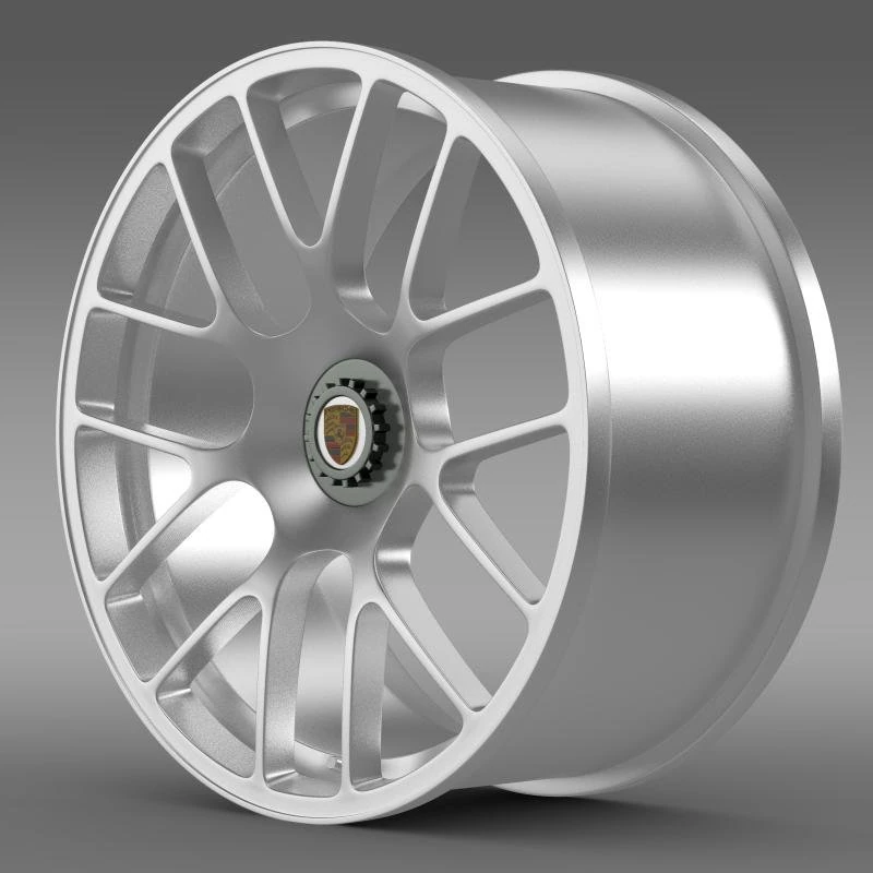 porsche 911 turbo rim 3D Model .c4d .max .obj .3ds .fbx .stl .blend 
