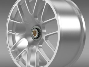 porsche 911 turbo rim 3D Model