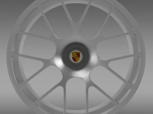 porsche 911 turbo rim Modello 3D
