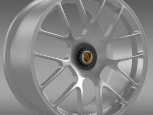 porsche 911 turbo rim 3D Model