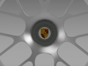 porsche 911 turbo rim Modello 3D