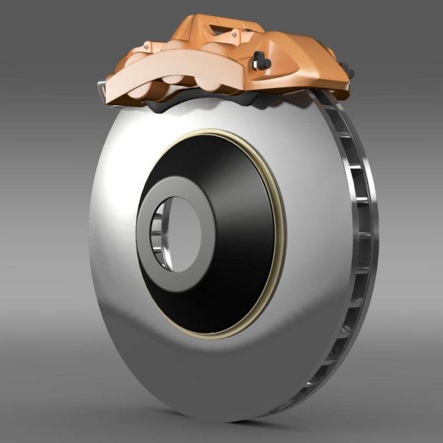 brakedisc brembo Modelo 3D .c4d .max .obj .3ds .fbx .stl .blend 