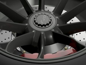 porsche 911 gt3 2014 wheel 3D 模型