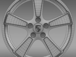 porsche 911 50yeareditions rim Modèle 3D
