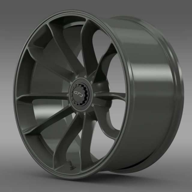 porsche 911 gt3 2014 rim Modelo 3D .c4d .max .obj .3ds .fbx .stl .blend 