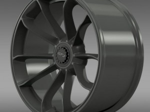 porsche 911 gt3 2014 rim 3D Model