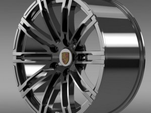 porsche 911 turbo 2013 rim 3D Model