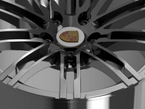 porsche 911 turbo 2013 rim 3D Модель